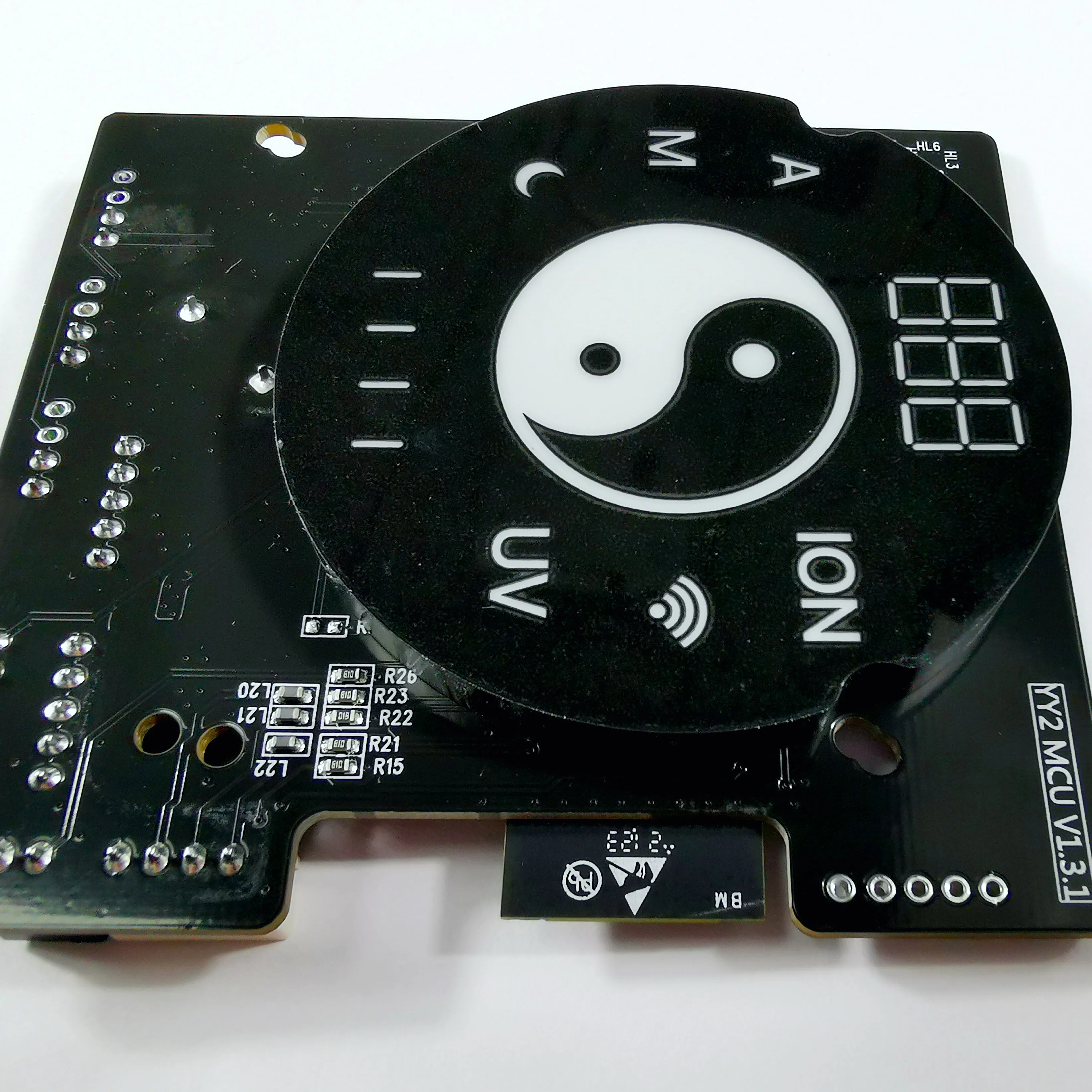 Custom Charge Control ENIG ROHS 8 Layer pCB Black FR4 HDI Design Circuit Board Assembly
