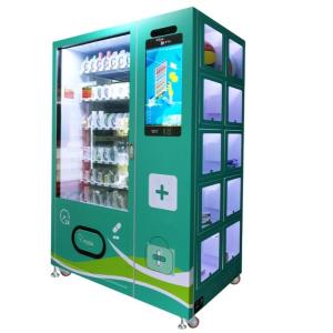 Buy cheap 22 &quot;touch screen custom medicine Mask Smart Vending Machine with Locker Spiral tool product