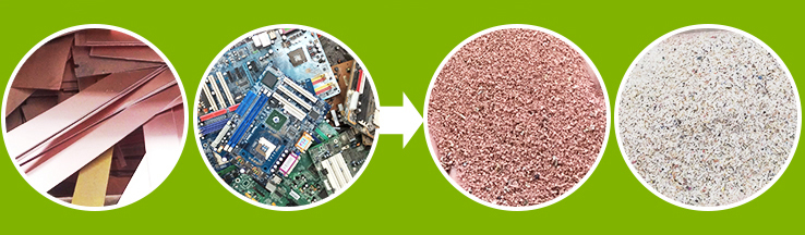Automatic Machine For Separating Metal And Resin In Phone Computer Boards