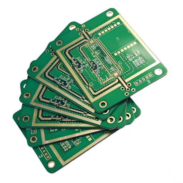 Quality Multi Layer High Frequency PCB Circuit Board Green Solder Mask With Blind Buried Vias for sale