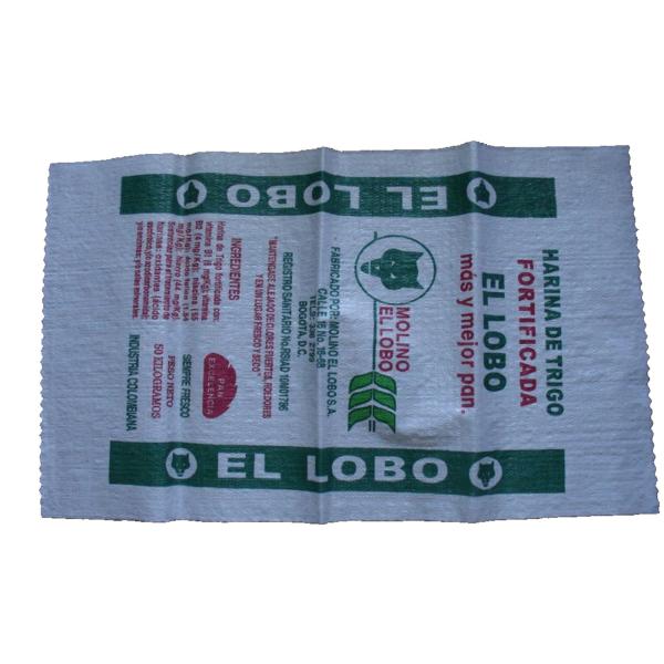 Recyclable Woven Polypropylene Sacks For Packing Fertilizer / Feed And Sand