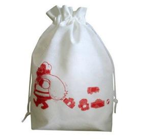 China Eco friendly 210D Personalized Drawstring Backpacks with Customized Logo Printed on sale
