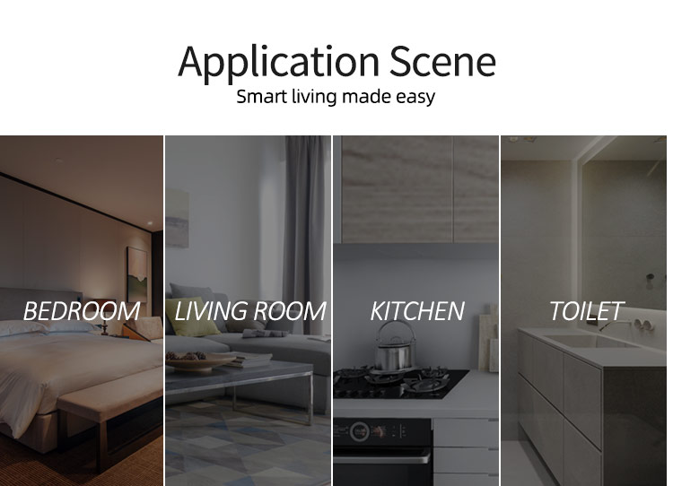 Factory Outlet Smart Life Switch WiFi Control Wall Lamp Switch Scene Mode Countdown Smart Home