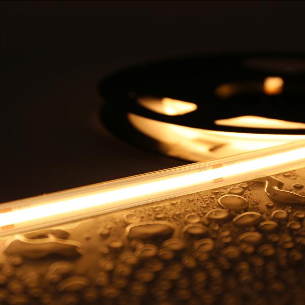 Ip67 Flexible COB LED Strip Waterproof FCOB 5 Meter Led Lights