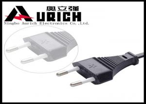 Buy cheap Home Appliance 2 Pin Ac Power Cord Plug 2.5A 250V European Standard product