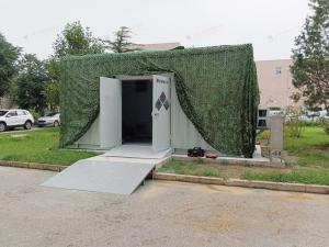Customized Capacity Storage Container Storm Shelter Q235B / SPHC Material