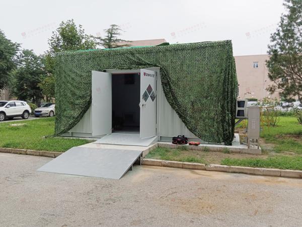 Quality Customized Capacity Storage Container Storm Shelter Q235B / SPHC Material for sale
