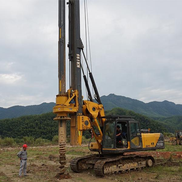 Quality Geotechnical Rotary Drilling Rig High Performance KR125 Hydraulic Control System for sale