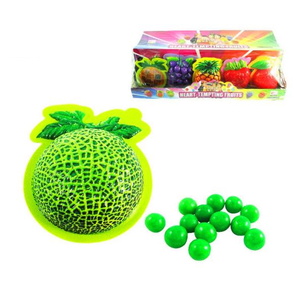 Quality Multi Color Halal Chewy Gummy Candy Grape Strawberry Flavored Puff Candy for sale