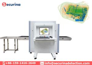 Buy cheap Dual Energy X Ray Baggage Scanner Machine Display Color Scanning Image SA6550 product