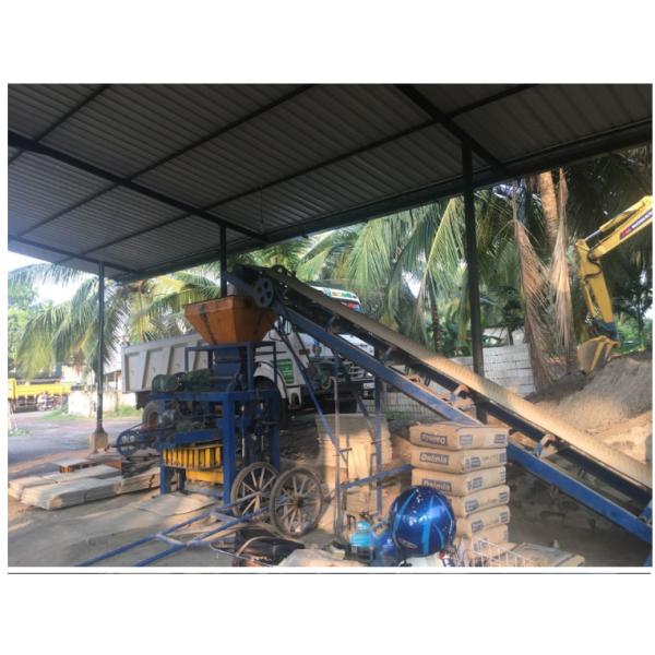 Halstec 40-1 8.8KW Manual Block Forming Machine For AAC Block Plant