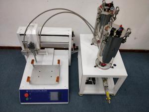 Buy cheap Auto Liquid Adhesive Glue Filling Machine With Ratio Mixing System product
