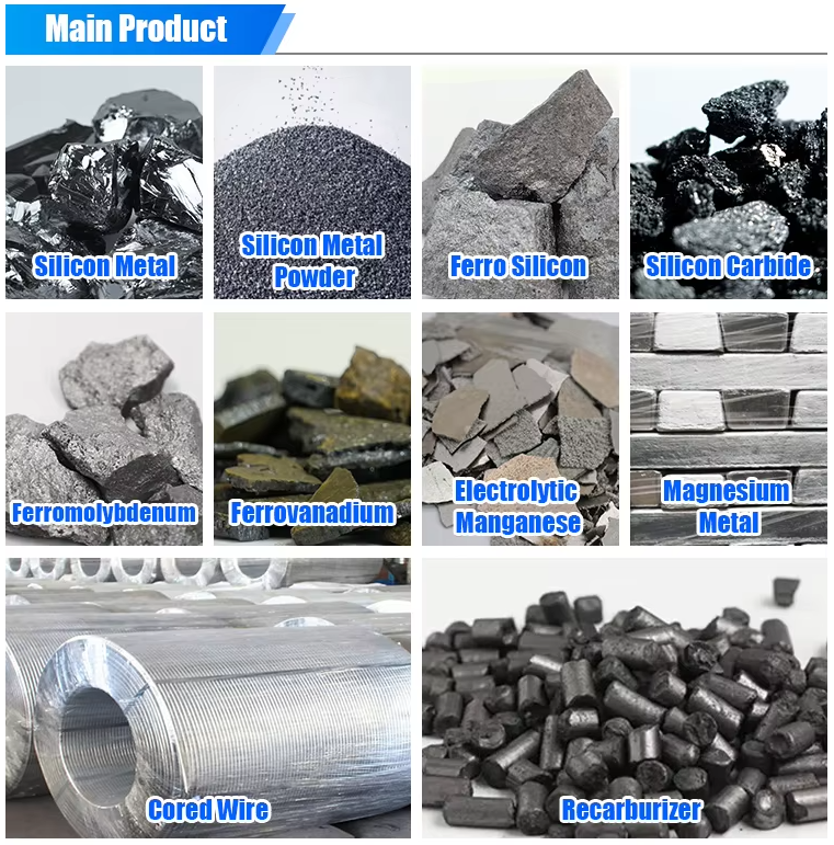 Metallurgical Material Ferro Silicon/ Ferro Silicon 72%/Ferro Silicon 10-50mm