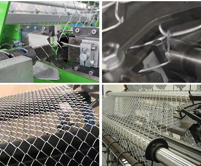 Knitting Security Fence Systems / Chain Link System For Multiple Applications