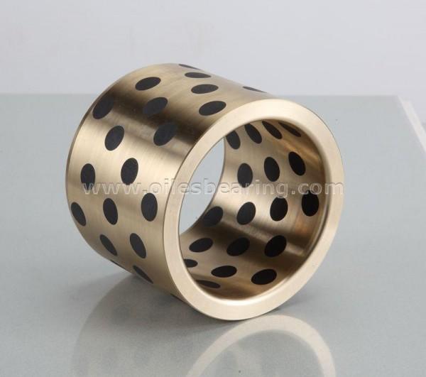 Quality Graphite Plugged High Tensile Brass Bearing Bushing Self Lubricating JDB-10 for sale