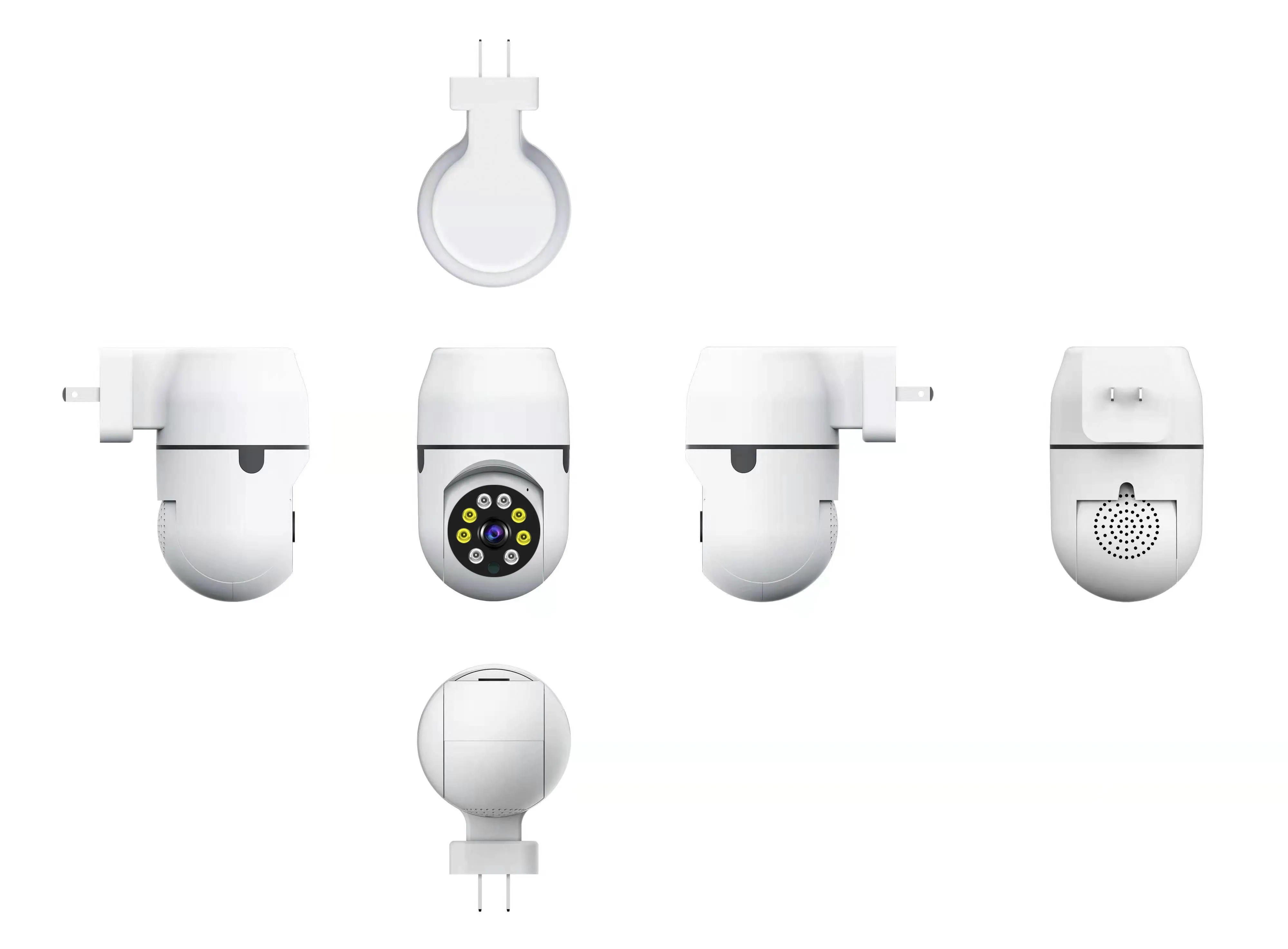 2mp Surveillance Wifi Camera Smart Home Security Auto Track Wireless Motion Detect Camera