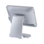 Silver Color Android Pos Terminal 1024 X 768 Pixels With 15 Inch Single Screen