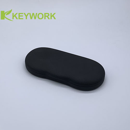 Clip Ons Slim Hard Shell Ultra Light Flat Glasses Storage Box Compression Resistant Black