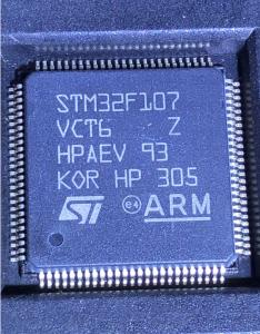 Buy cheap STM32F107VCT6 STMicroelectronics Microcontroller ICs Chip QFP144 Package product