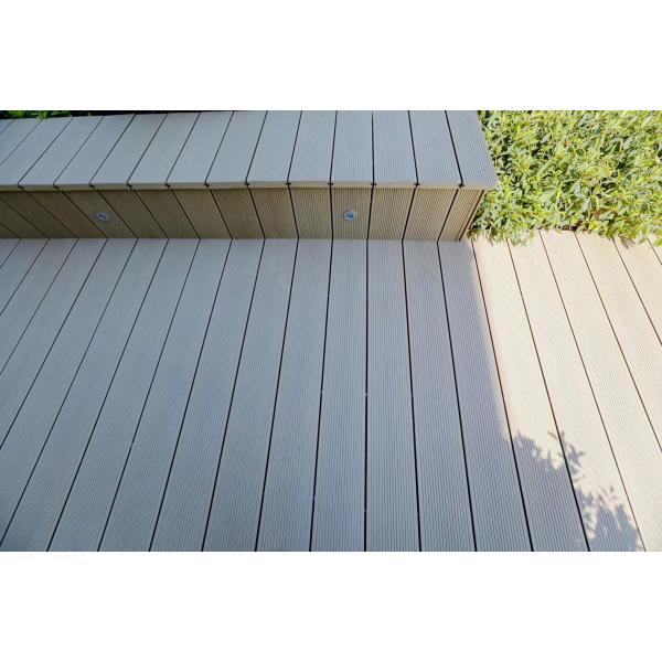 No Crack Solid Composite Decking 135 X 23 Wood Plastic Composite Flooring Boards