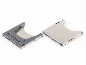Buy cheap Sandish Micro Sd Socket Copper Alloys , Multimedia Memory Card Connector product