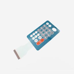 China Water Proof Membrane Keyboard Switch With Keyboard Layout Custom on sale