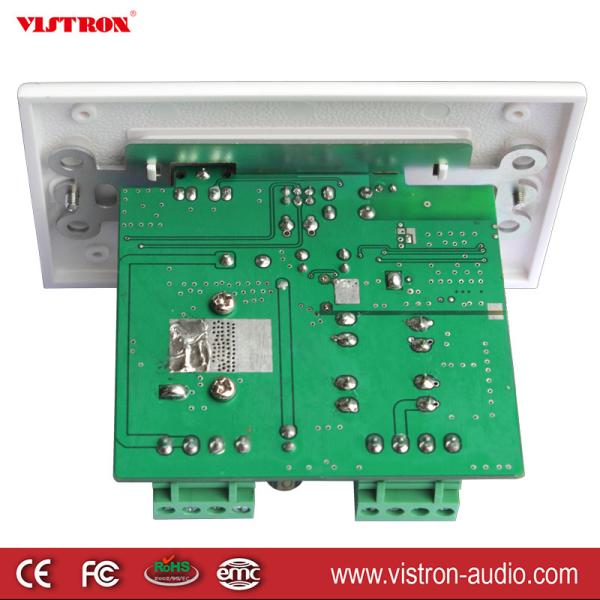 Quality White Wall Rotary Knob Volume Control Impedance Matching For Ceiling Speakers Bluetooth Amplifier for sale