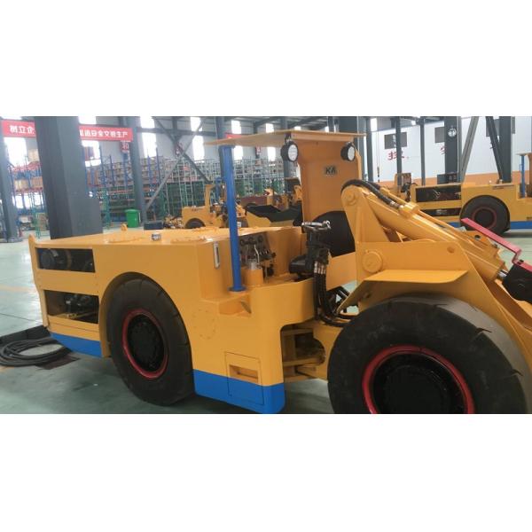 1 Cubic Meter Electric LHD Load Haul Dump Machine For Underground Mining with Cable CE / ISO9001