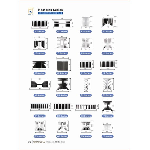 BCR Input 60A SSR Solid State Relay Heatsink for ssr