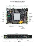 4K Ultra HD Android Multimedia Box , WiFi Network 4G LTE Android Multimedia