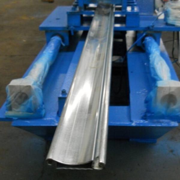 Metal Galvanized Steel PU Shutter Door Roll Forming Machine / Door Frame Roll Forming Machine