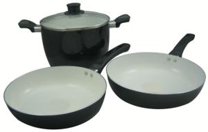 China ALUMINIUM PORCELAIN ENAMELLED NON-STICK COOKWARE on sale