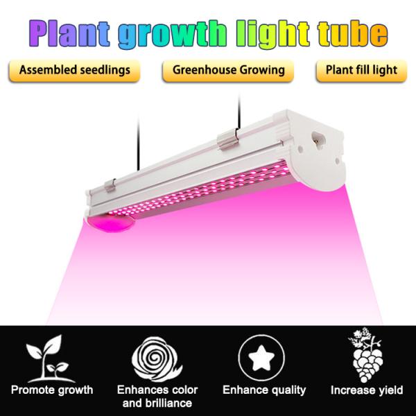 4ft 6ft 8ft Full Spectrum LED Light Strips V Shape Reflector LED Tube Grow Light