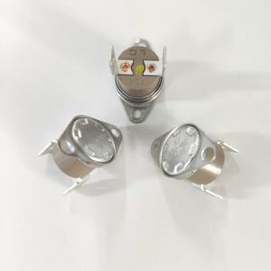 LC 125V 15A Fixed Bracket 24mm KSD301 Thermostat 100000 Cycles Operating Life Fixed Bracket