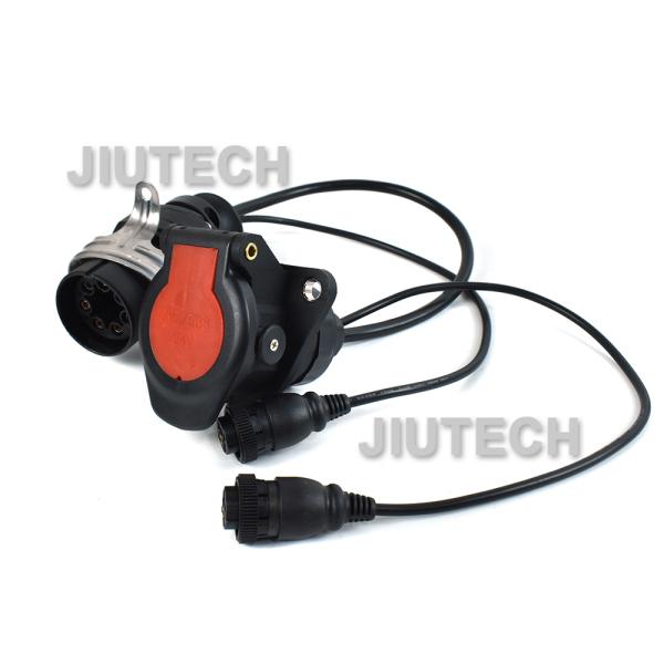 For WABCO DIAGNOSTIC KIT (WDI) SAE J1708 CAN 5&24V WABCO K-LINE Trailer Truck Grader Scraper Diagnostic Interface scanne