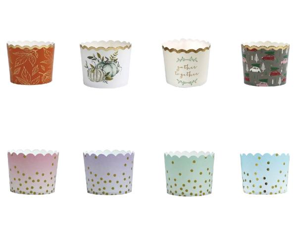 Custom new arrived birthday party baking supplies one-time used mini cupcake