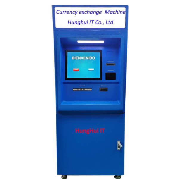 Quality Automatic Currency Exchange Atm Machine Linux OS Money Converter Machine for sale