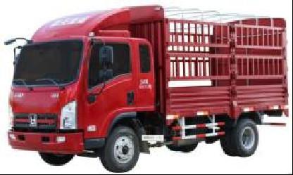 Quality Hot Sale Efficient CASC Diesel 4.5T Light Fence Truck 4*2 Rear Wheel Drive Delivery Truck for sale