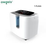 Oem 1L 7L Continuous Flow Portable Oxygen Concentrator With Atomizing