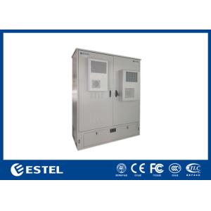 Integrated Outdoor Telecom Cabinet Two Compartment UPS Cabinet