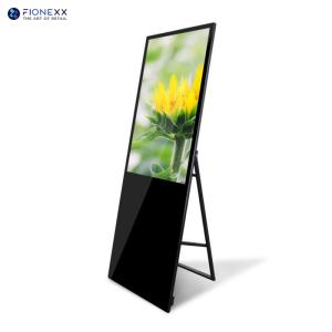 China 43inch Portable Digital Signage Indoor Free Standing LCD Display on sale