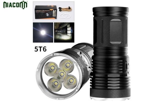 Quality Long Backup Time Led Hunting Flashlight With Rechargeable 8800mah Battery for sale