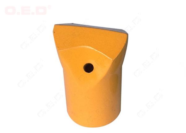 Quality Hydraulic Tapered Button Bit , 12 Degree Chisel Drill Bit Stone Breaking Cutting Tools for sale