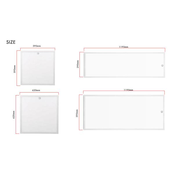 Indoor Led Panel 36 Watt , Led Flat Panel Lights For Ceiling