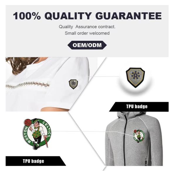 Silicone Screen-Printed Patches - Animal Logo Badges for Apparel Bags | Wholesale & Custom