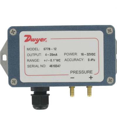 Dwyer 677B-12 Differential Pressure Transmitter 100 Bar