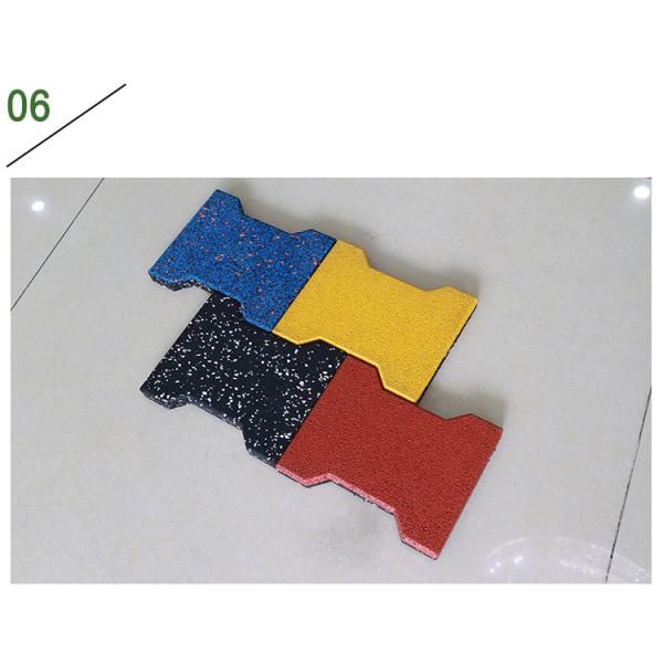 Farm Colorful Horse Walker Matting Rubber I Beam Tiles Dog Bone Mats