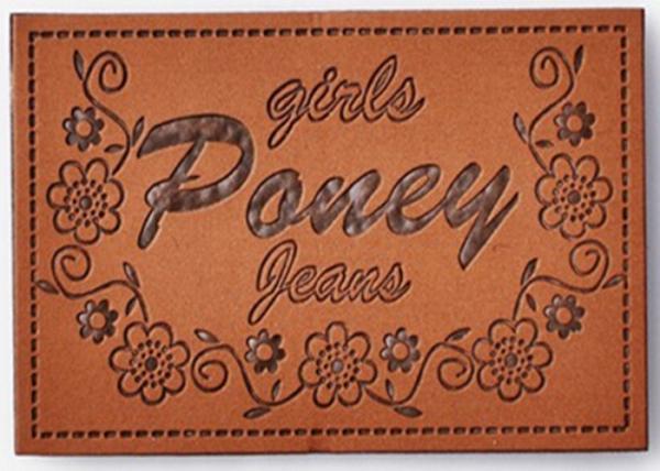 Quality Washable Custom Clothing Patches Pvc Clothing Labels Shoes Bags Application for sale