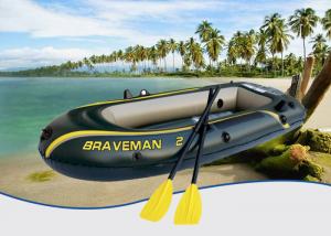 Buy cheap Dark Green Braveman Durable Inflatable Boat , Convenient Lightweight Inflatable Boat product