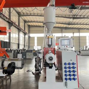 Buy cheap High Speed Single Screw Extruder Machine PE PPH PPR Pipe Production Line SGS product